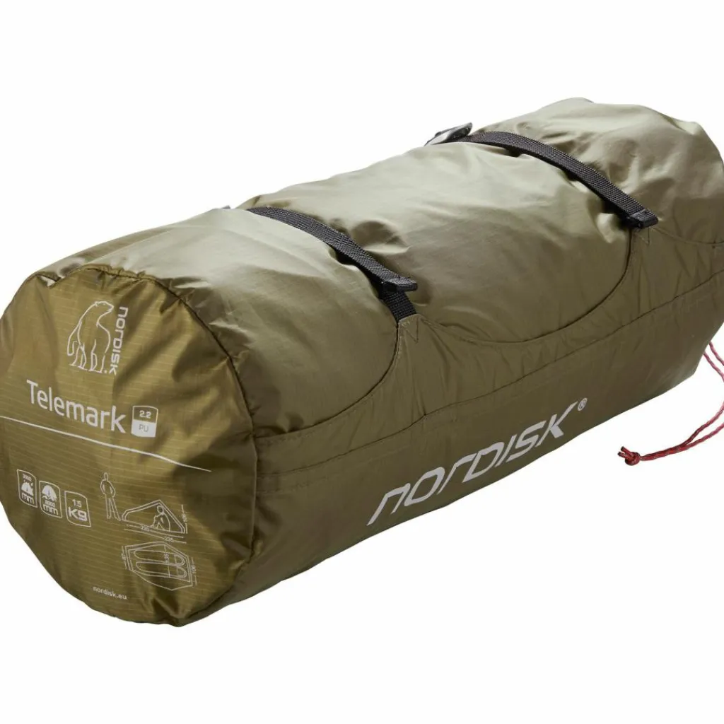 Nordisk Zelte<· Telemark 2.2. PU dark olive