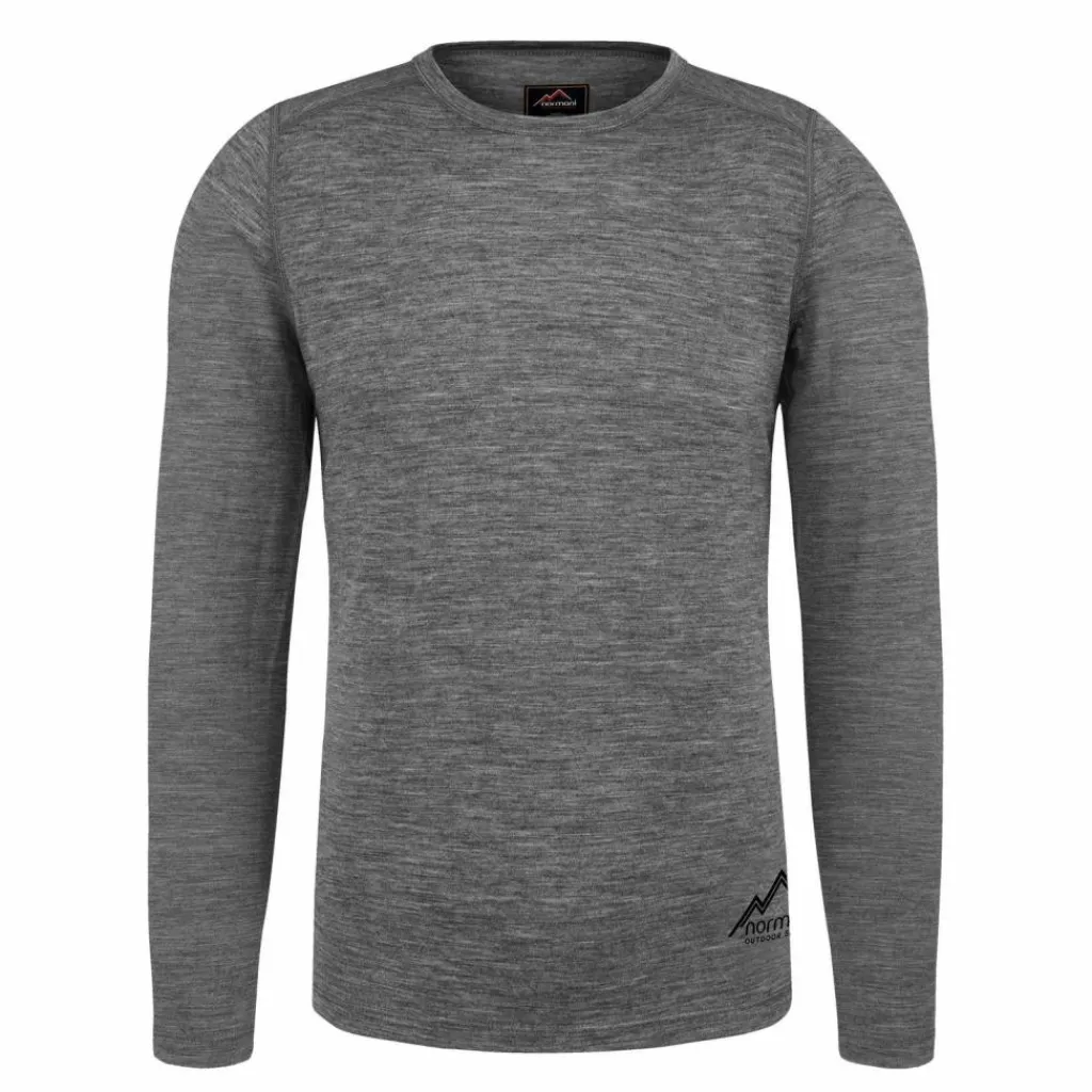 normani Outdoor Sports Bergsteigen<· Merino Grau