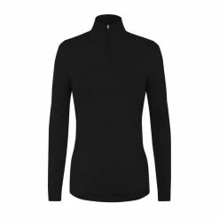 normani Outdoor Sports Shirts|Snowboarding<· Merino Launceston Schwarz