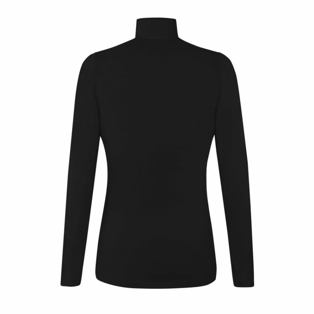 normani Outdoor Sports Shirts|Snowboarding<· Merino Launceston Schwarz