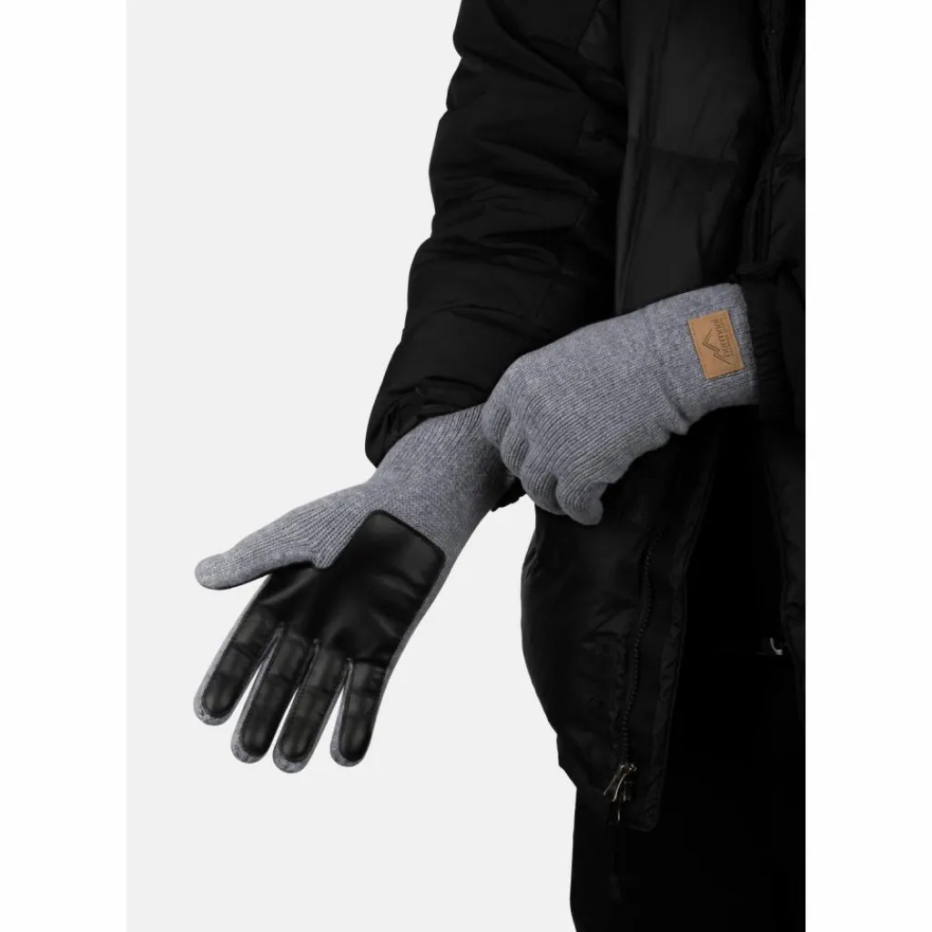 normani Outdoor Sports Handschuhe<· Merino Leanyer Grau