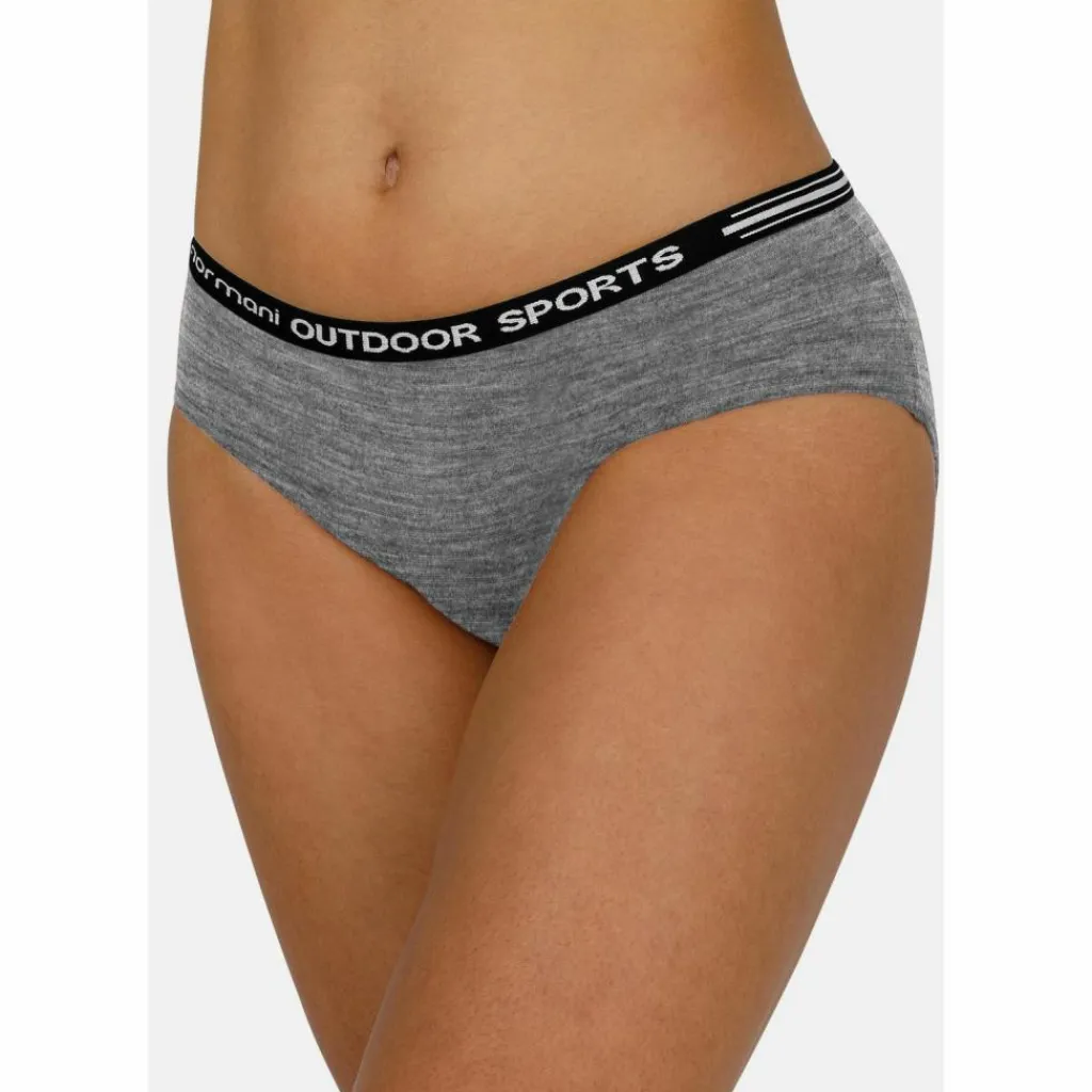 normani Outdoor Sports Snowboarding|Bergsteigen<· Merino Grau