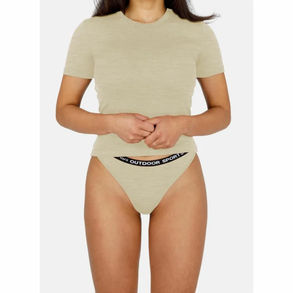 normani Outdoor Sports Unterwäsche<· Merino Dubbo Wollweiß