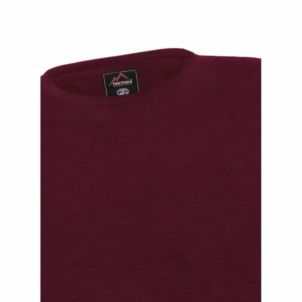 normani Outdoor Sports Shirts|Snowboarding<· Merino Mandurah Rot