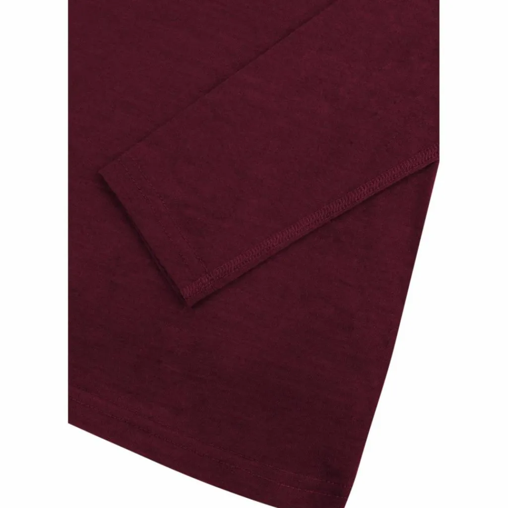 normani Outdoor Sports Shirts|Snowboarding<· Merino Mandurah Rot