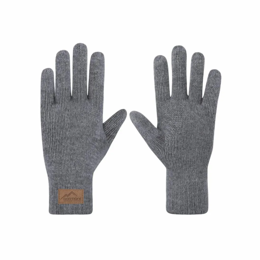 normani Outdoor Sports Handschuhe<· Merino Malak Grau