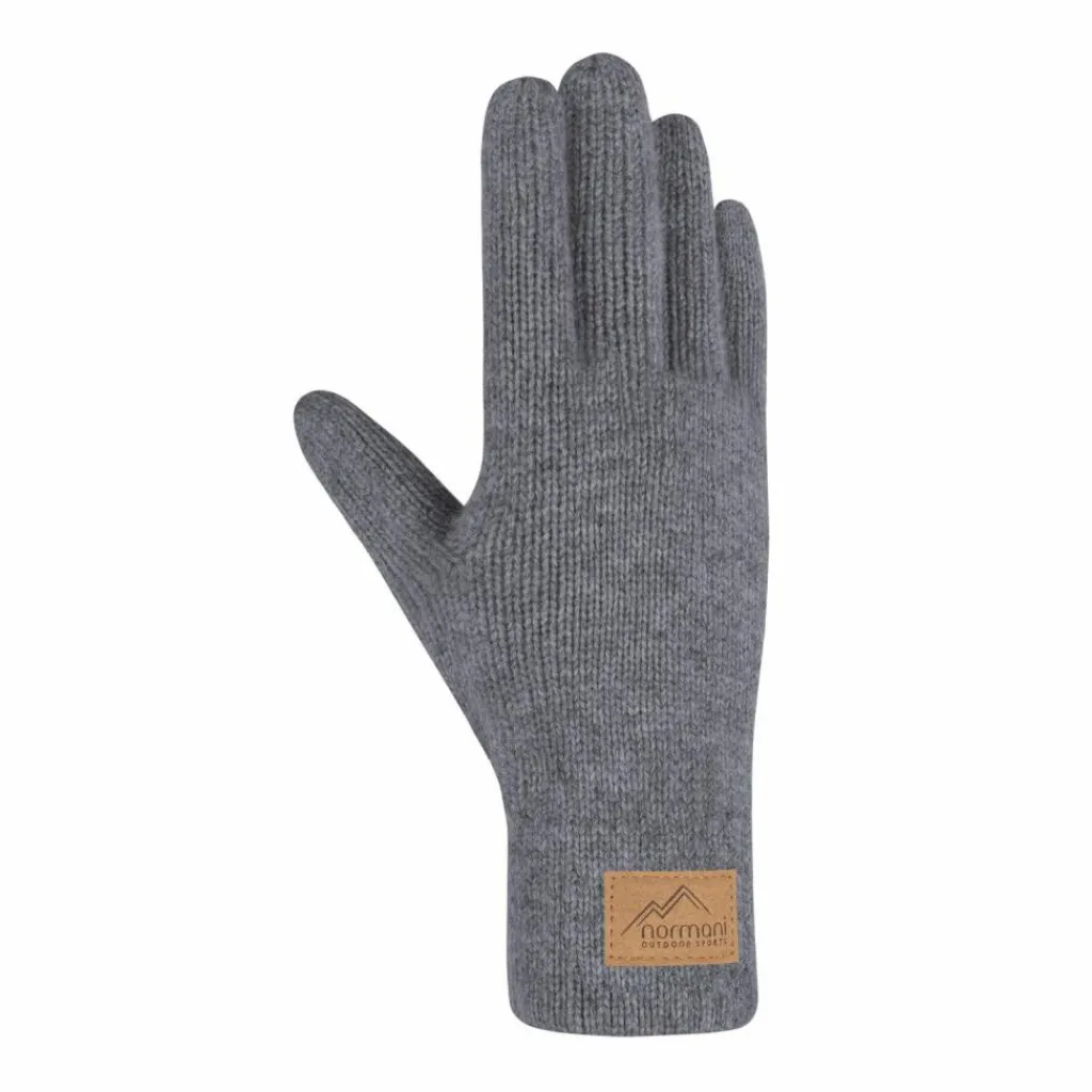 normani Outdoor Sports Handschuhe<· Merino Malak Grau