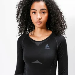 Odlo Ski|Ski<· PERFORMANCE EVOLUTION WARM black-odlo graphite grey
