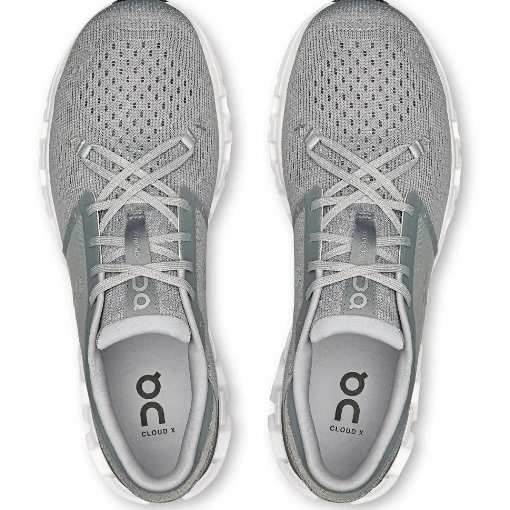 On Fitnessschuhe<· Cloud X 4 Hellgrau085
