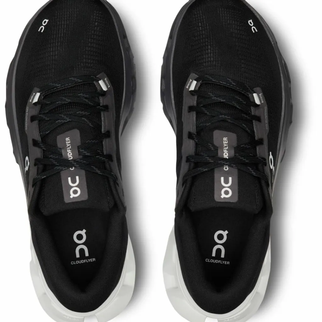 On Laufen|Laufschuhe<· Cloudflyer 5 black-white