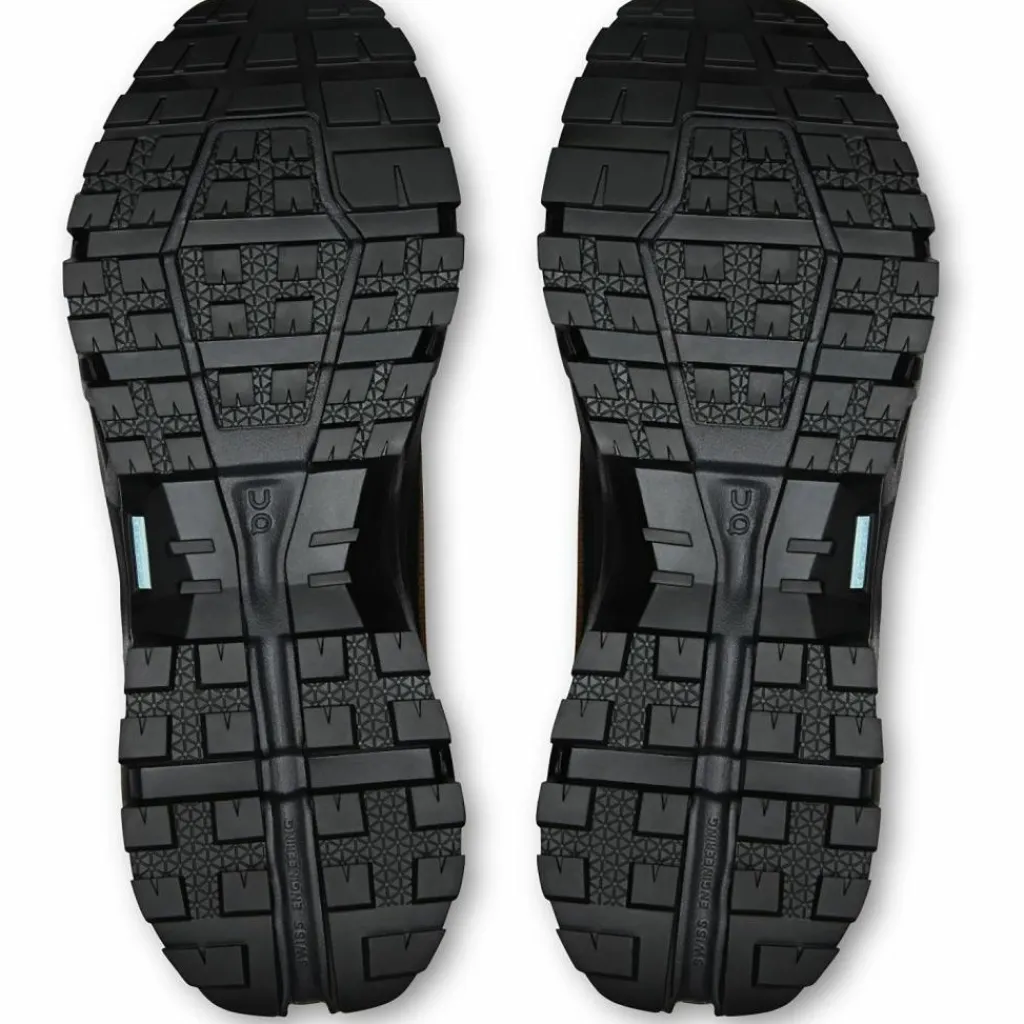 On Wanderschuhe<· Cloudrock Low WP Braun5934