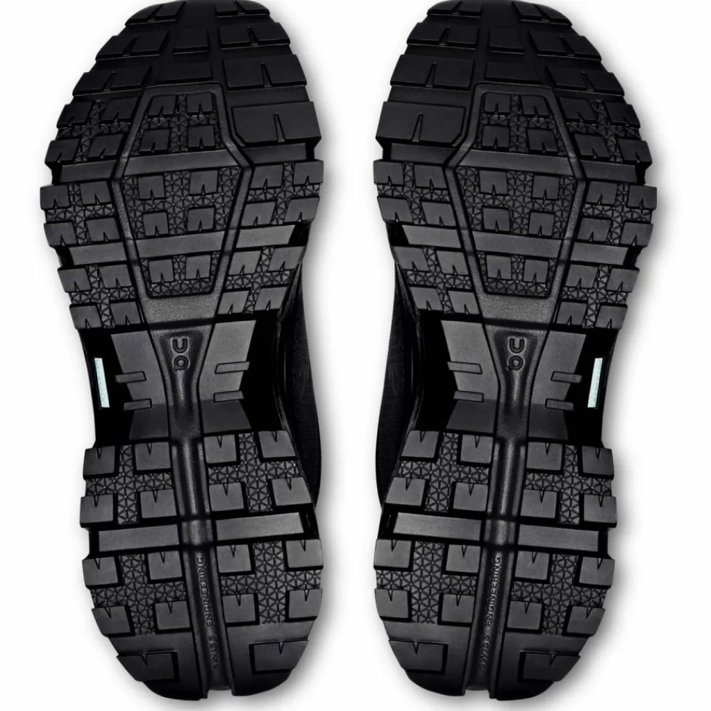 On Wandern|Wandern<· Cloudrock Low WP black-black