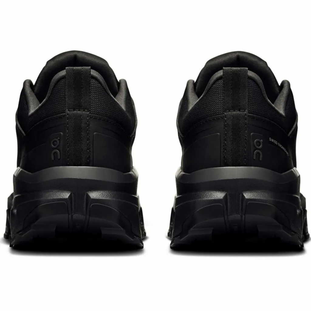 On Wandern|Wandern<· Cloudrock Low WP black-black
