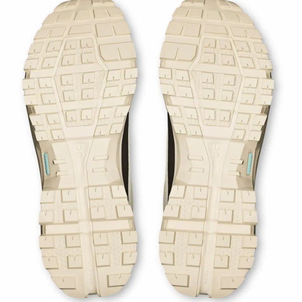 On Wanderschuhe<· Cloudrock Low WP ivory-Ivory