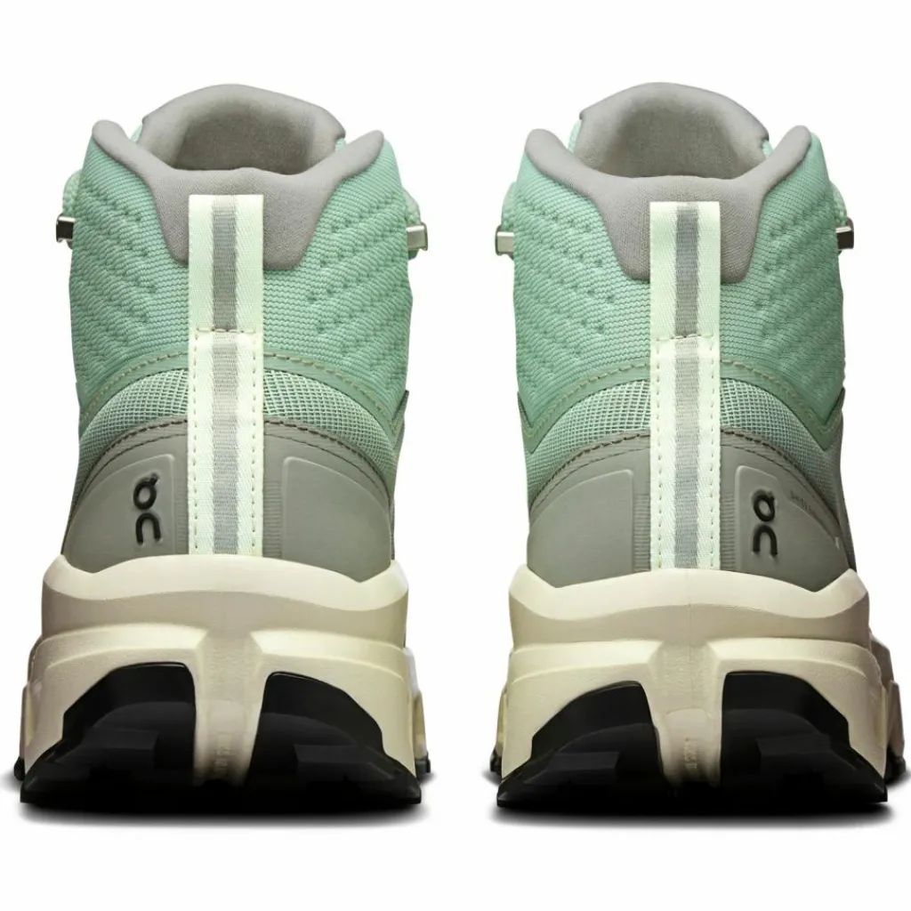 On Wandern|Wanderschuhe<· Cloudrock Mid WP mineral-aloe