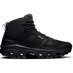 On Wandern|Wandern<· Cloudrock Mid WP black-black