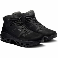 On Wandern|Wandern<· Cloudrock Mid WP black-black