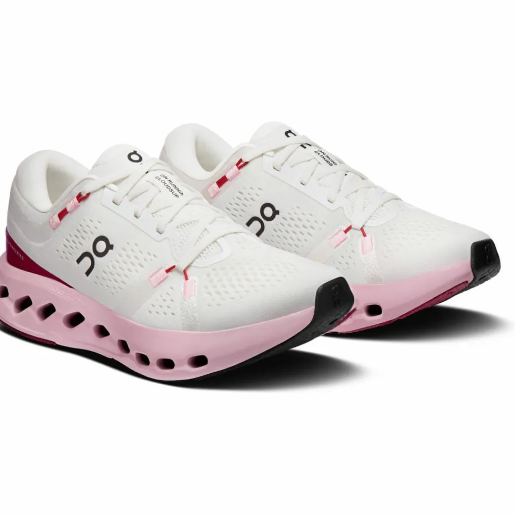 On Laufen|Laufschuhe<· Cloudsurfer 2 ivory-peony