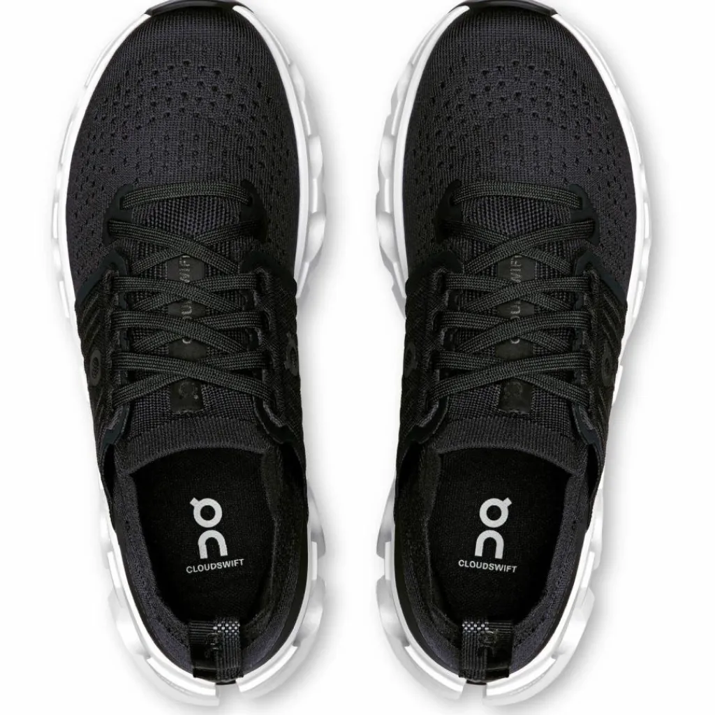 On Laufschuhe<· Cloudswift 4 black-white