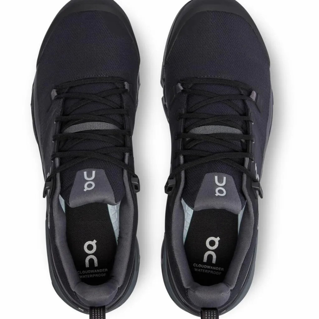 On Nordic Walking|Multifunktionsschuhe<· Cloudwander Waterproof black-eclipse