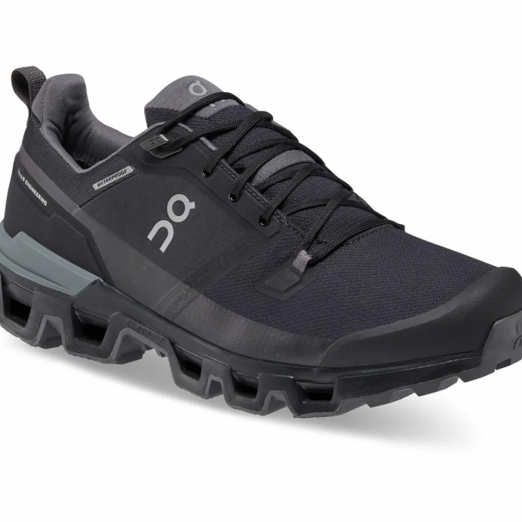 On Nordic Walking|Multifunktionsschuhe<· Cloudwander Waterproof black-eclipse