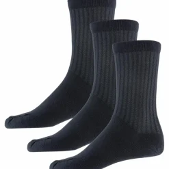 On Socken<· LOGO SOCK 3-PACK black