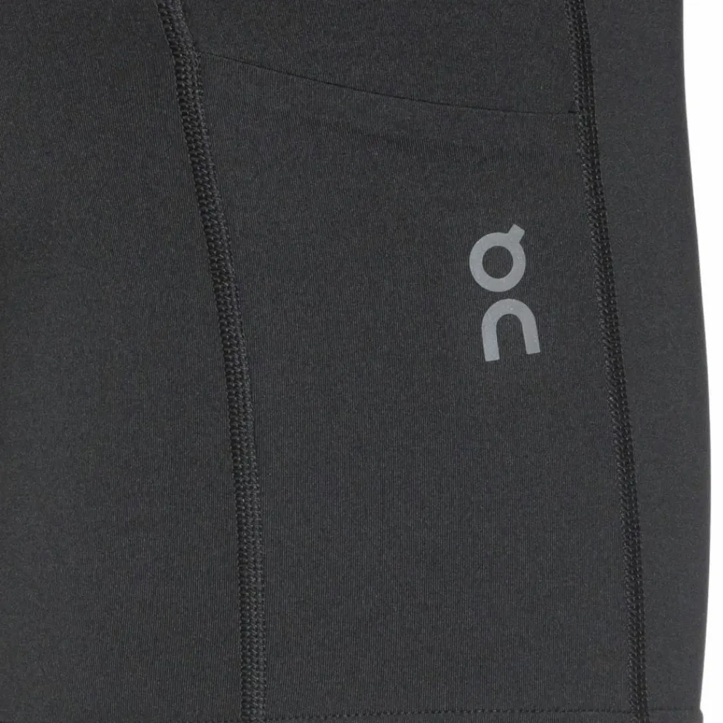 On Hosen|Laufen<· Performance Short Tights black