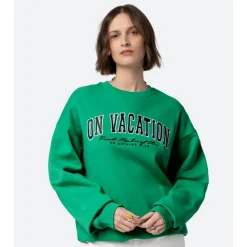ON VACATION Pullover & Sweats|Pullover & Sweats<· College green