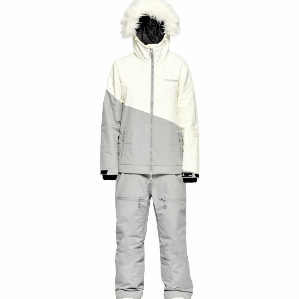 ONESKEE Snowboarding|Snowboarding<· Parka grey - egret
