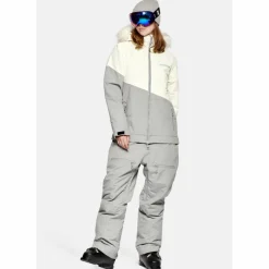 ONESKEE Snowboarding|Snowboarding<· Parka grey - egret
