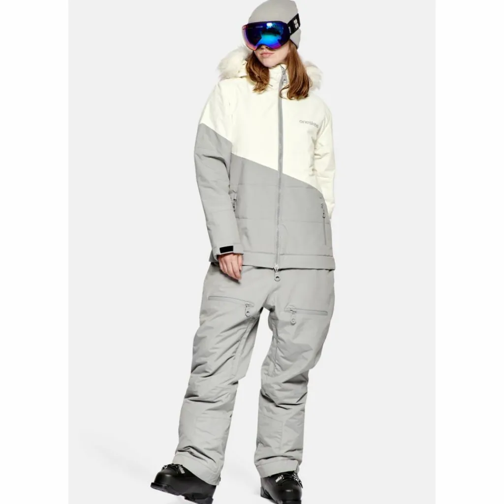 ONESKEE Snowboarding|Snowboarding<· Parka grey - egret