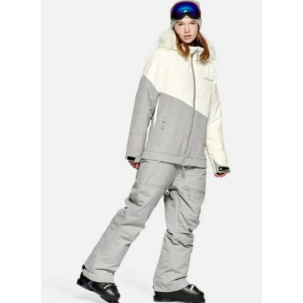 ONESKEE Snowboarding|Snowboarding<· Parka grey - egret