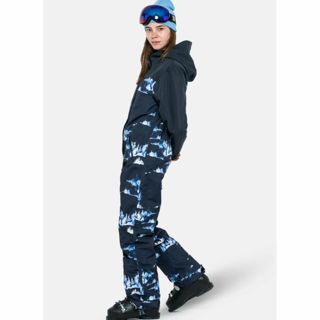 ONESKEE Snowboarding|Snowboarding<· Snow Suit blue forest