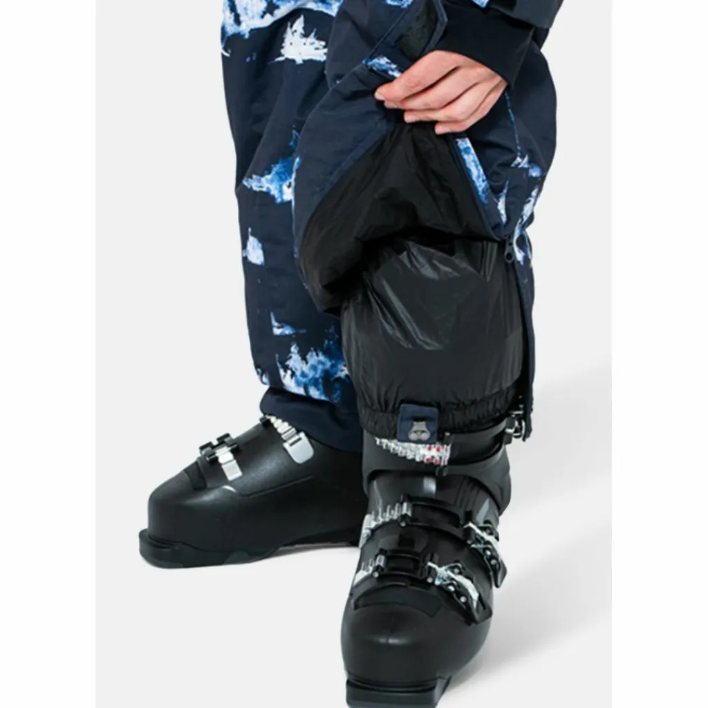ONESKEE Snowboarding|Snowboarding<· Snow Suit blue forest