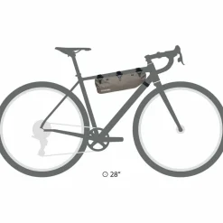 ORTLIEB Fahrradtaschen<· Frame-Pack RC Toptube dark sand