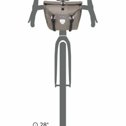 ORTLIEB Radsport|Fahrradtaschen<· Handlebar-Pack QR dark sand