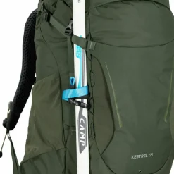 Osprey Trekkingrucksäcke|Wanderrucksäcke<· Kestrel 58 bonsai green