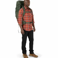 Osprey Trekkingrucksäcke|Wanderrucksäcke<· Kestrel 58 bonsai green