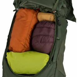 Osprey Trekkingrucksäcke|Wanderrucksäcke<· Kestrel 58 bonsai green
