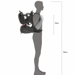 Osprey Wanderrucksäcke<· Poco LT Child Carrier starry black