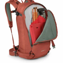 Osprey Rucksäcke|Skirucksäcke<· Sopris 20 emberglow orange