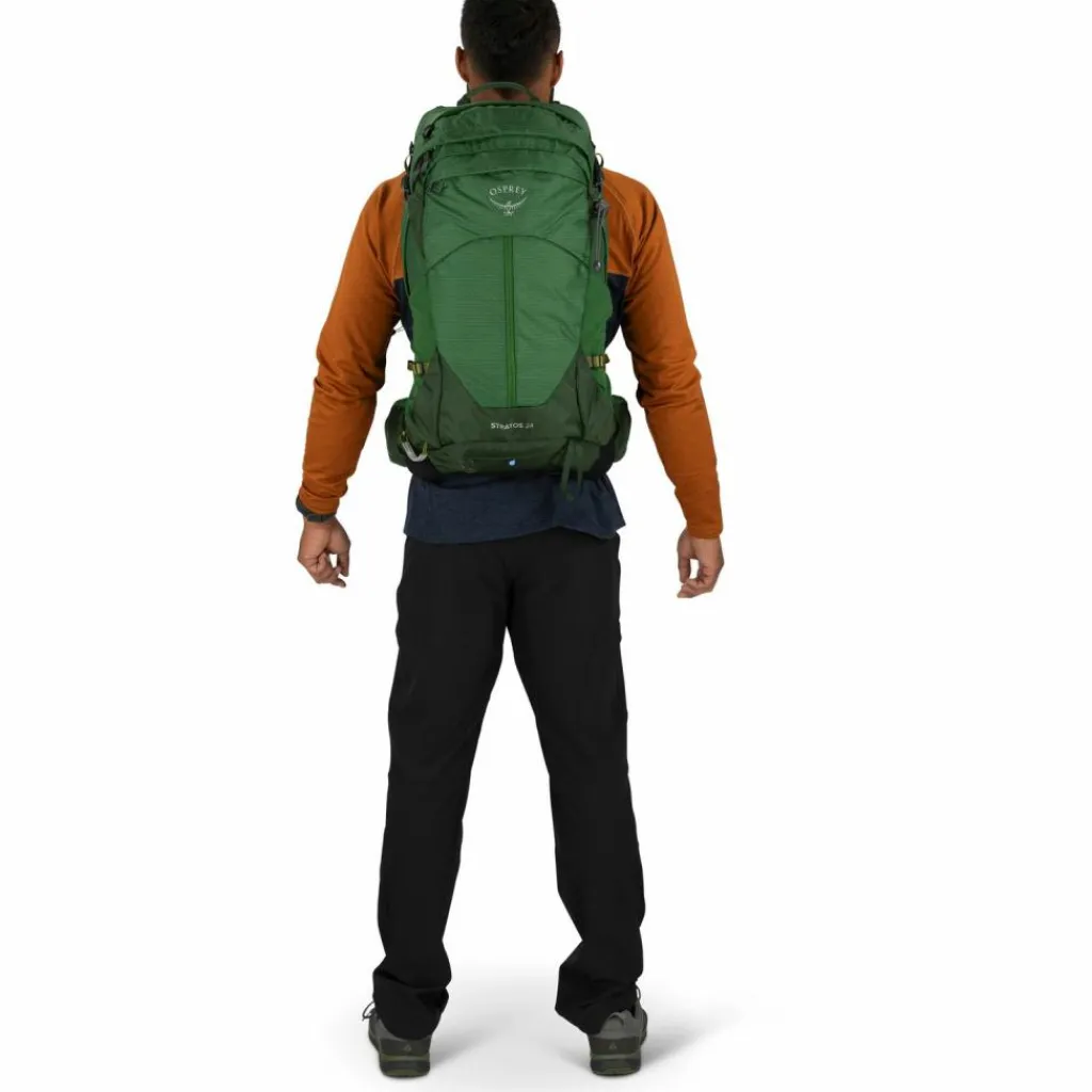 Osprey Wanderrucksäcke|Rucksäcke<· Stratos 24 seaweed-matcha green