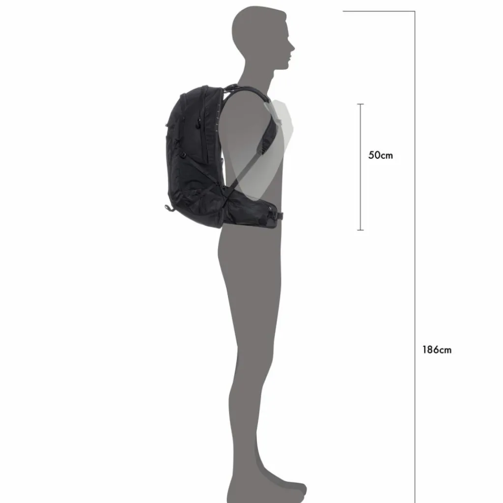 Osprey Wandern|Wanderrucksäcke<· Talon 22 black-coal grey