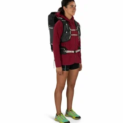 Osprey Wanderrucksäcke|Rucksäcke<· Tempest Velocity 30 dark charcoal-chiru tan