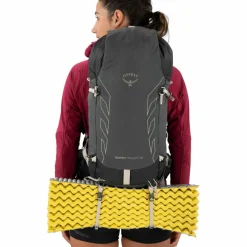 Osprey Wanderrucksäcke|Rucksäcke<· Tempest Velocity 30 dark charcoal-chiru tan