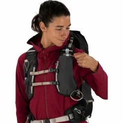 Osprey Wanderrucksäcke|Rucksäcke<· Tempest Velocity 30 dark charcoal-chiru tan