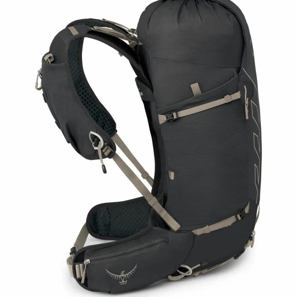 Osprey Wanderrucksäcke|Rucksäcke<· Tempest Velocity 30 dark charcoal-chiru tan