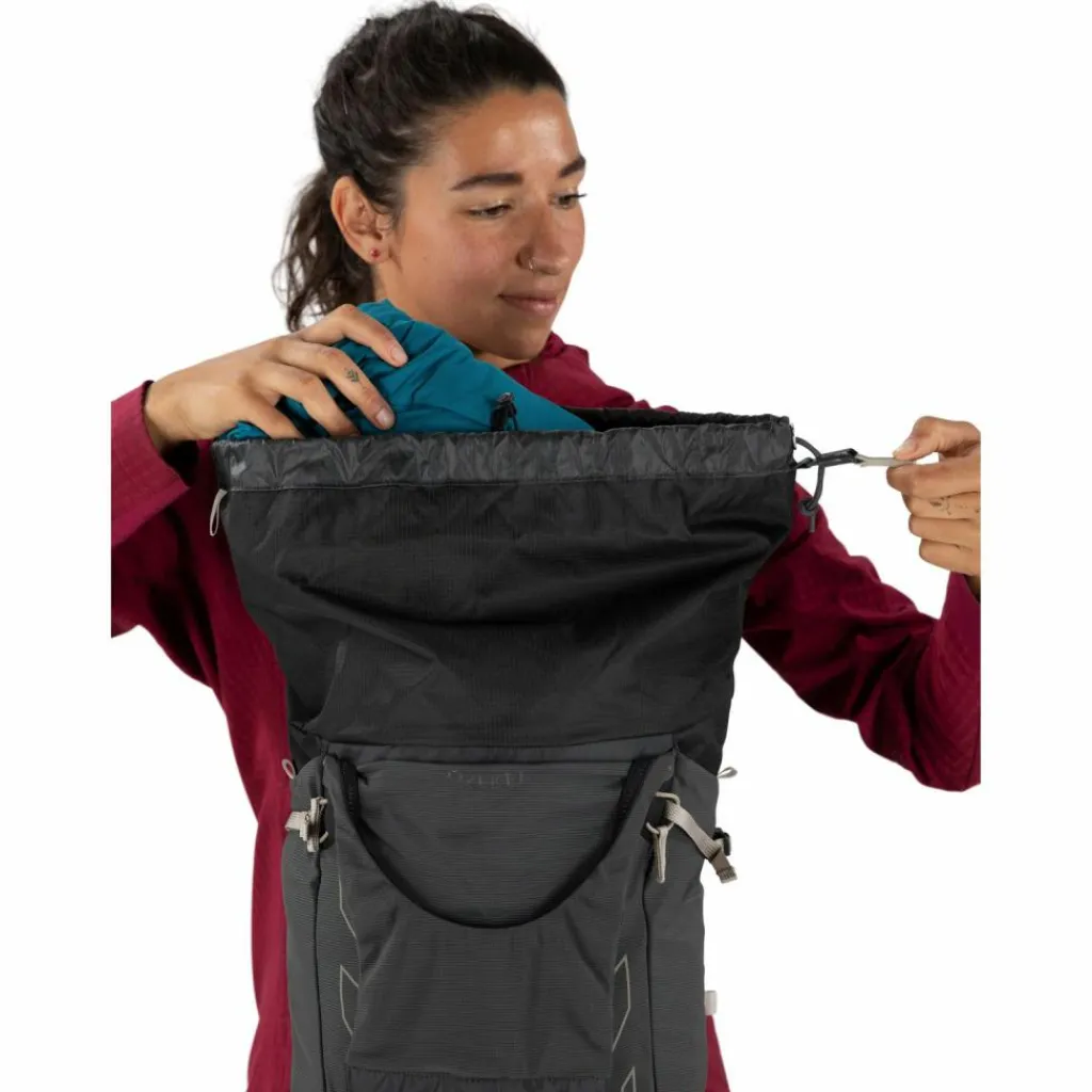 Osprey Wanderrucksäcke|Rucksäcke<· Tempest Velocity 30 dark charcoal-chiru tan