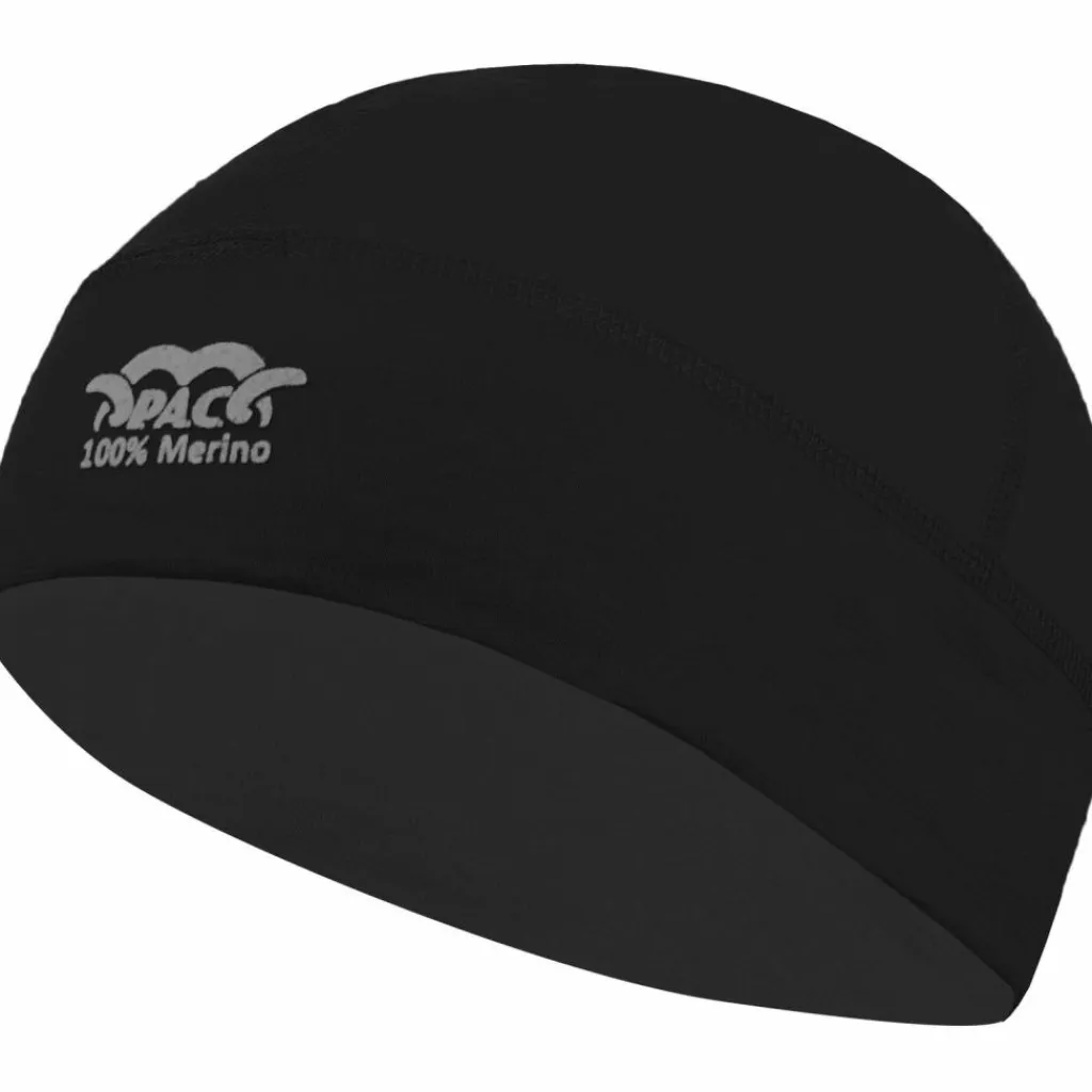 P.A.C. Kopfbedeckungen|Kopfbedeckungen<· Merino black