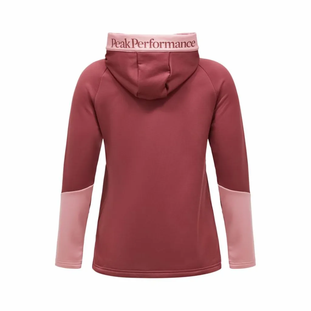 Peak Performance Fleecejacken< rotviolett